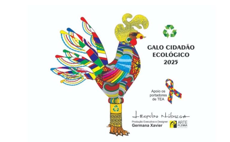 Galo Cidadão Ecológico ficará de pé de 26 deste mês até o domingo 9 de março