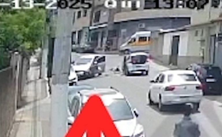 Motorista com sinais de embriaguez causa acidente em Vila Velha; veja o vídeo