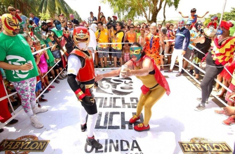 Mucha Lucha leva seu ringue para Olinda no Domingo de Carnaval