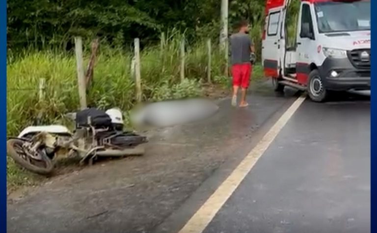 Mulher é encontrada morta com marcas de tiro após acidente de moto no ES