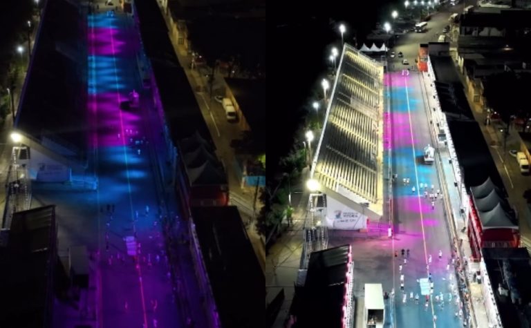 Sambão do Povo terá iluminação inédita no ritmo das baterias