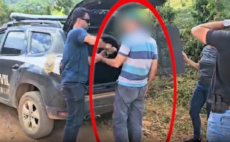 VÍDEO | Veja momento da prisão de psicólogo suspeito de abusar de crianças no ES