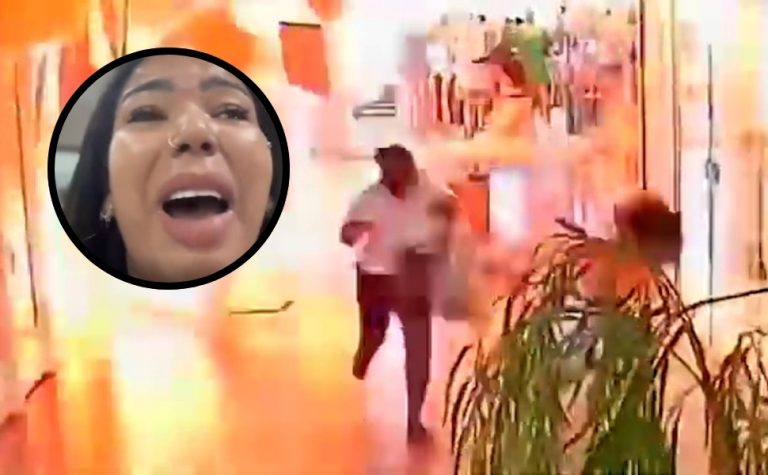 Vídeo mostra dona de loja incendiada por capixaba pedindo ajuda: ‘eu sei quem foi’