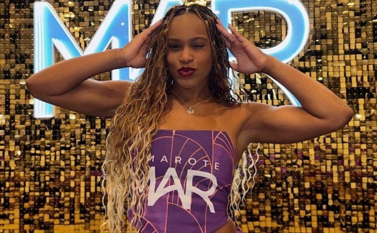 ‘Acho lindo, mas não me imagino desfilando’, diz Rebeca Andrade na Sapucaí