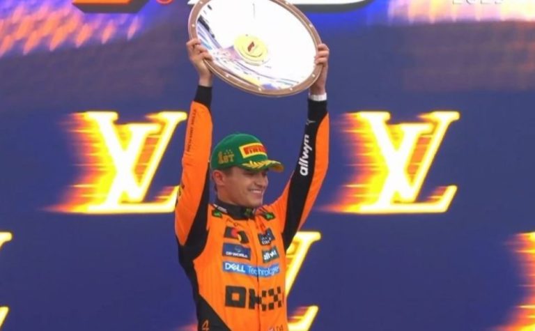 F1: Bortoleto bate e não completa prova; Norris ganha o GP da Austrália