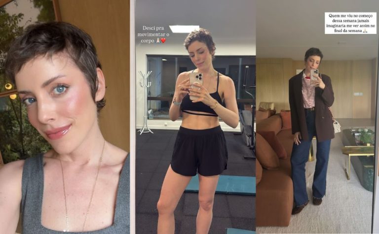 Fabiana Justus volta a treinar após internação: ‘a vida é feita de altos e baixos’