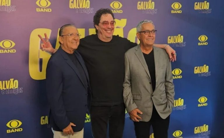Galvão Bueno apresenta novidades e “convidado especial” para o programa de estreia