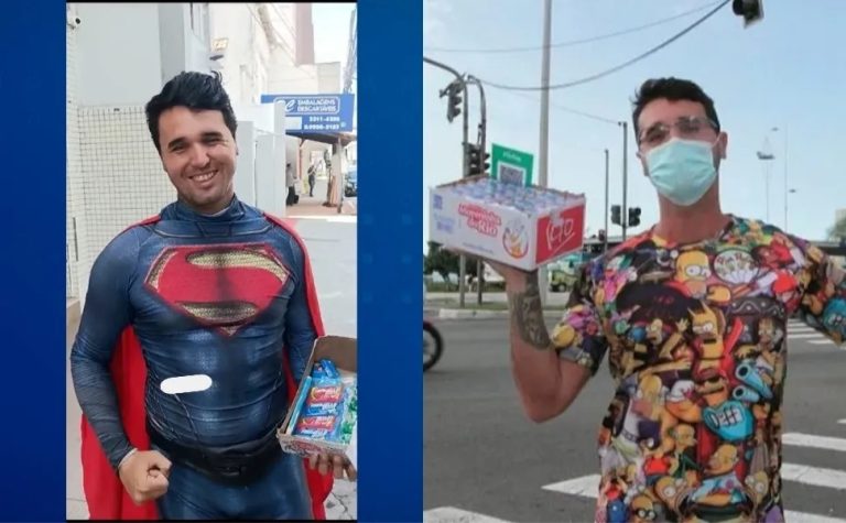 Homem que matou gerente de loja na Glória se vestia de super-herói para vender doce