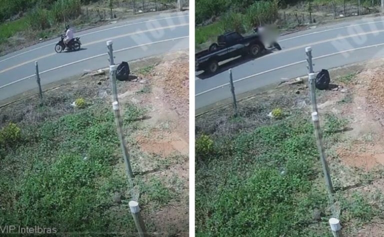 Motociclista morre após bater de frente com caminhonete no ES