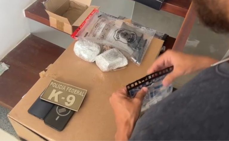 Polícia Federal apreende drogas enviadas pelos Correios e prende duas pessoas no ES