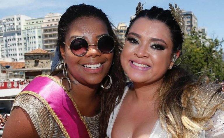 Preta Gil ganha homenagem em bloco de Ludmilla no Rio