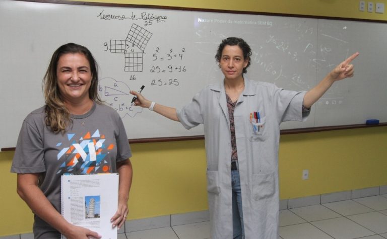 Professores do ensino médio em desafio de Matemática