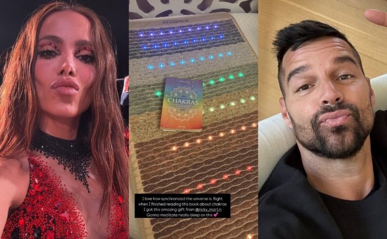 Anitta ganha tapete holístico de Ricky Martin avaliado em R$ 11,5 mil