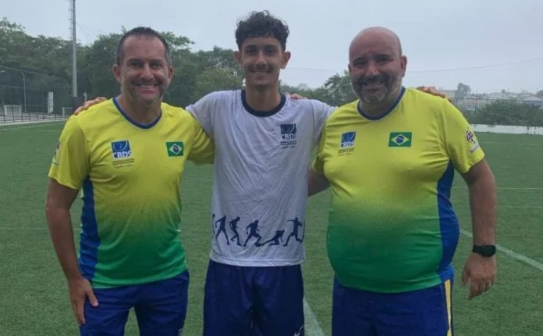 Atleta sub-20 do Vitória vai representar o Brasil nas Olimpíadas dos Surdos