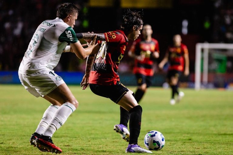 Com erro grosseiro da arbitragem, Sport perde por 2×1 para o Palmeiras na Ilha