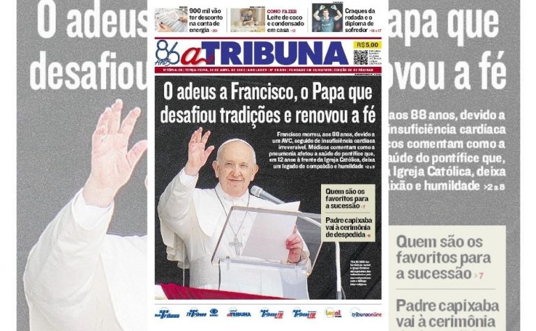 Confira os destaques do jornal A Tribuna desta terça-feira