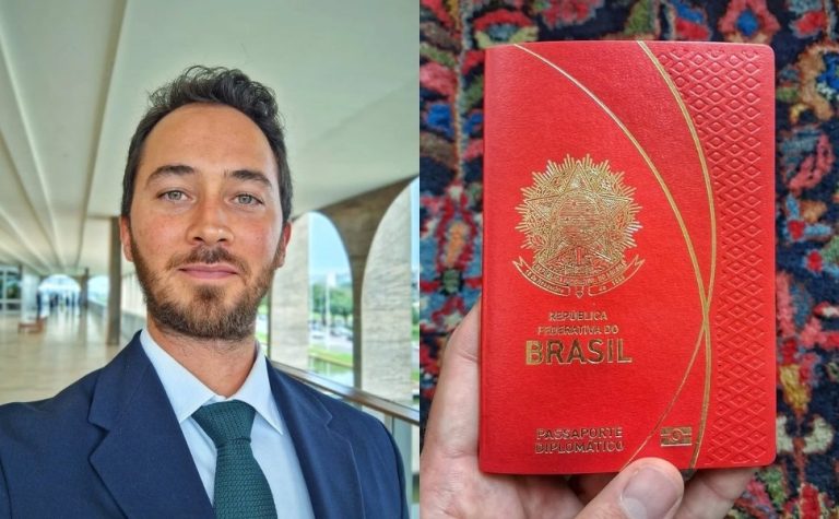 Ex-Malhação comemora primeira missão após se tornar diplomata do Itamaraty