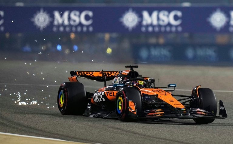 GP do Bahrein de F1: McLaren domina e Bortoleto é o 13º no 2º treino livre