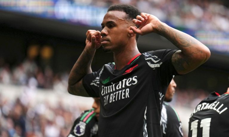 Gabriel Magalhães desfalcará Arsenal na reta final da temporada após lesão