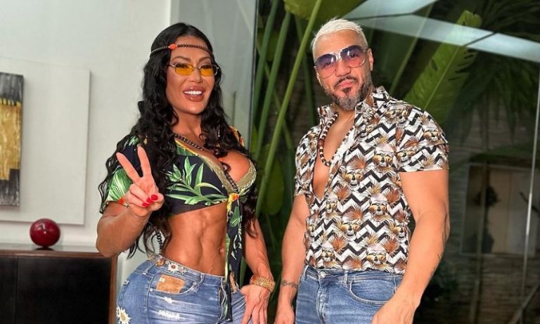 Gracyanne Barbosa faz homenagem de aniversário para Belo: ‘Foi amor, foi real’
