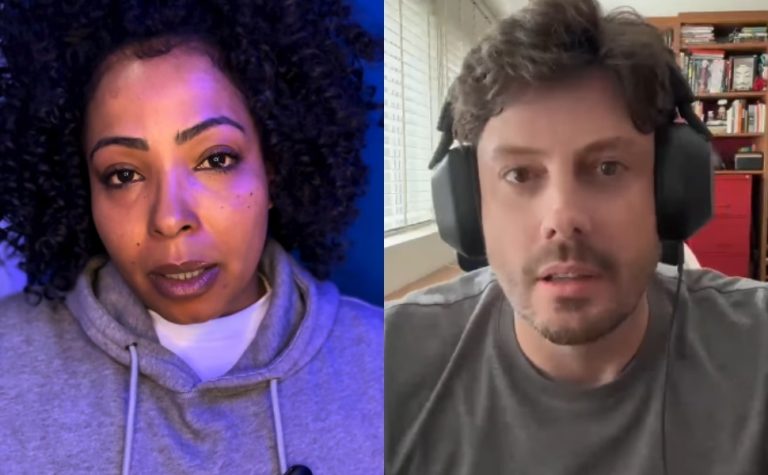 Juliana Oliveira diz a Danilo Gentili que não mentiu e nega ingratidão