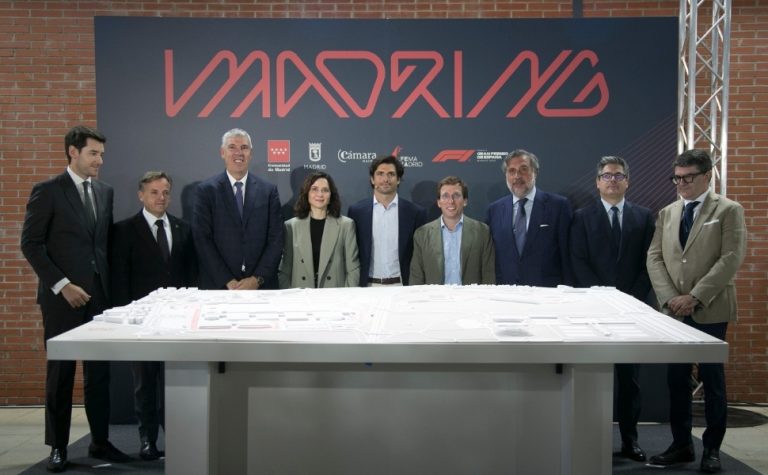 Madri inicia construção de pista para F1 com Sainz embaixador