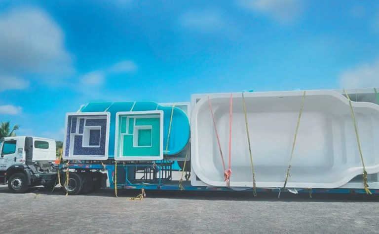 Multinacional americana inaugura fábrica de piscinas em São Mateus