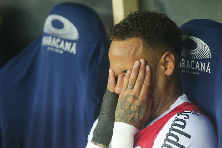 Neymar disputou 28 jogos desde Copa do Catar e 634 dias fora dos gramados