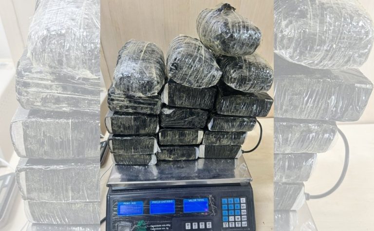 PF prende homem que receberia 8kg de maconha pelo correio