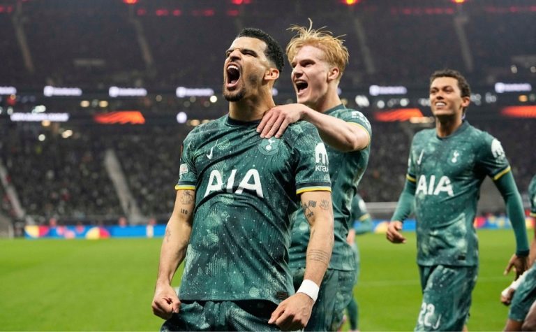 Tottenham elimina o Eintracht e está nas semifinais da Liga Europa
