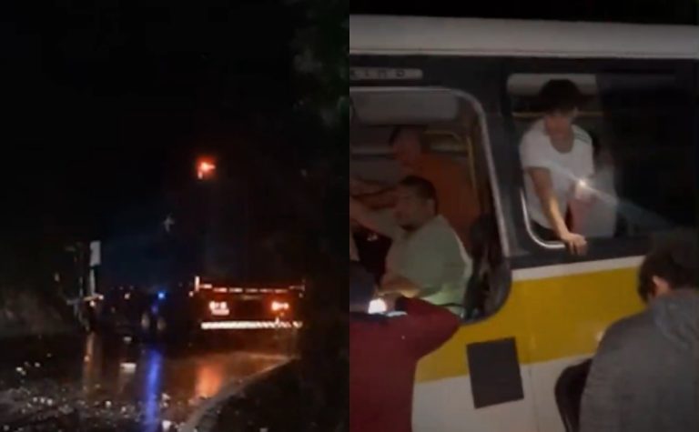Alunos do Ifes ficam feridos após acidente entre ônibus e caminhão em Santa Teresa