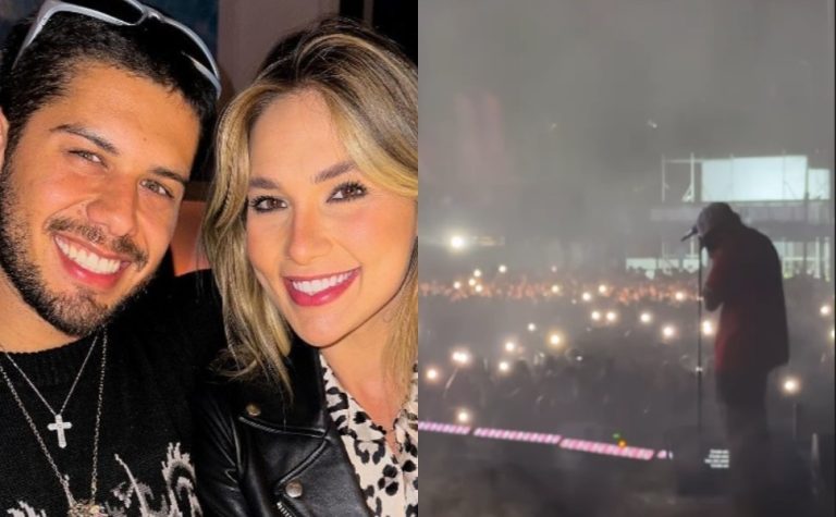 Após anunciar separação, Virginia filma Zé Felipe chorando em show
