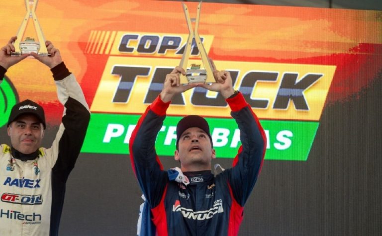 Cibien supera acidente e sobe no pódio da Copa Truck