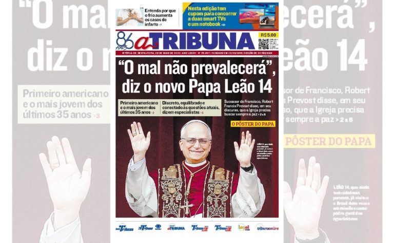 Confira os destaques do jornal A Tribuna desta sexta-feira