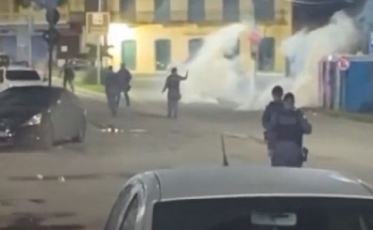 Empresário perde o olho após tiro de borracha disparado pela PM em Viana
