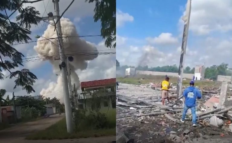 Explosão em fábrica deixa um morto e um ferido em estado grave em São Mateus