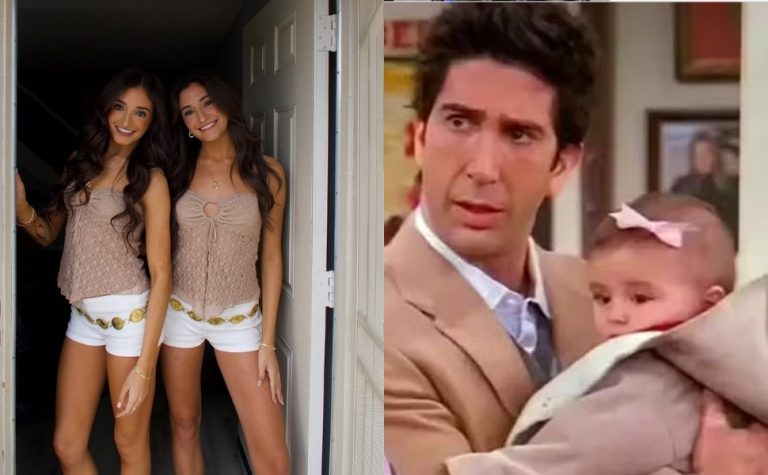 Gêmeas que interpretaram Emma em ‘Friends’ fazem sucesso em rede social