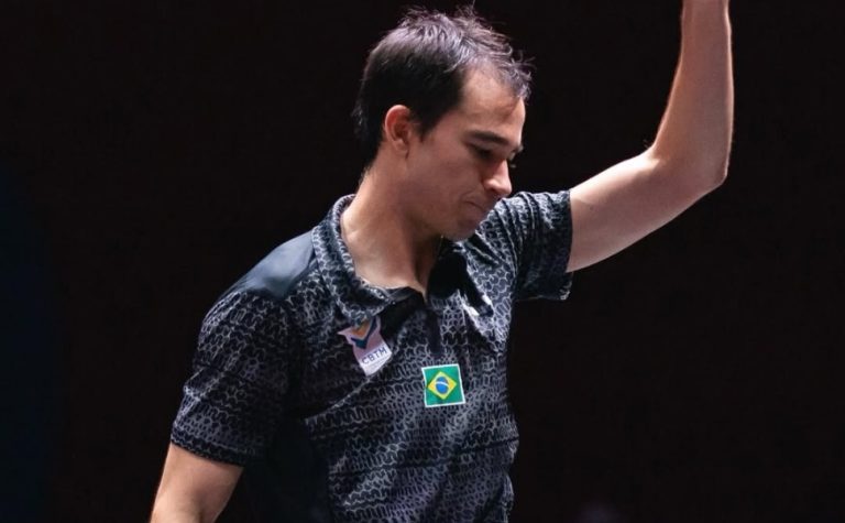 Calderano perde final, mas fica com prata histórica no Mundial de tênis de mesa