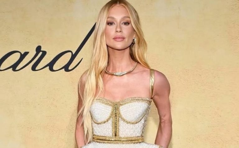 Marina Ruy Barbosa esclarece motivo de ombro roxo durante baile em Cannes