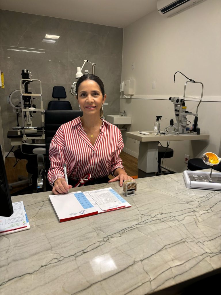 Precisão a laser garante nova visão