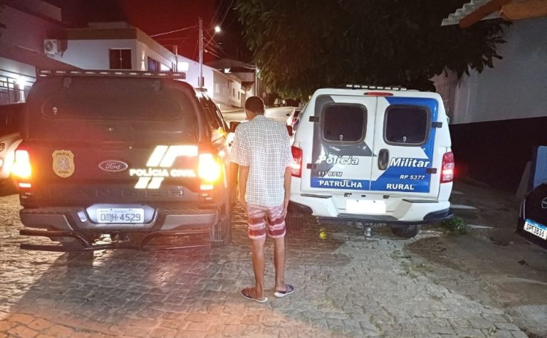 Preso suspeito de atear fogo em companheira em Ecoporanga