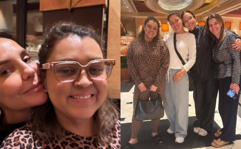 Preta Gil recebe visita de Ivete Sangalo em meio a tratamento de câncer nos EUA