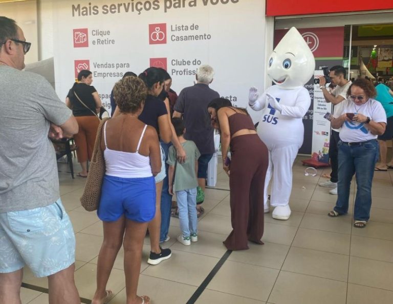 Serviços gratuitos de saúde e segurança oferecidos em loja do Recife