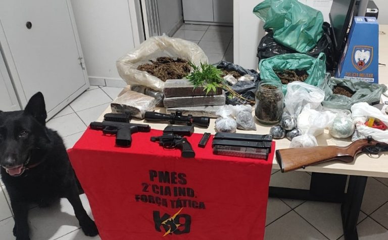 Sete pessoas são presas e drogas apreendidas em operação na Região do Caparaó