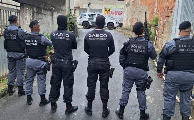 “Todo mundo em pânico”: operação mira integrantes do PCV na Serra e em Minas Gerais