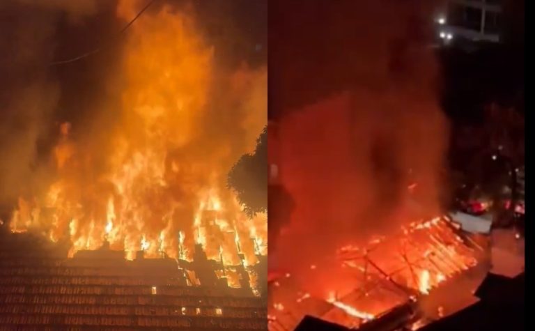 VÍDEO | Incêndio destrói escola municipal no Rio de Janeiro