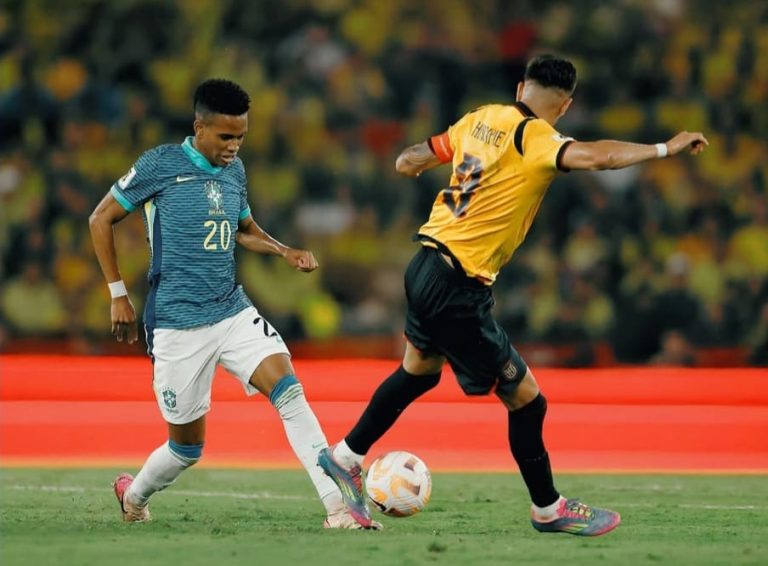 Brasil joga mal e fica no 0 a 0 com o Equador na estreia de Ancelotti