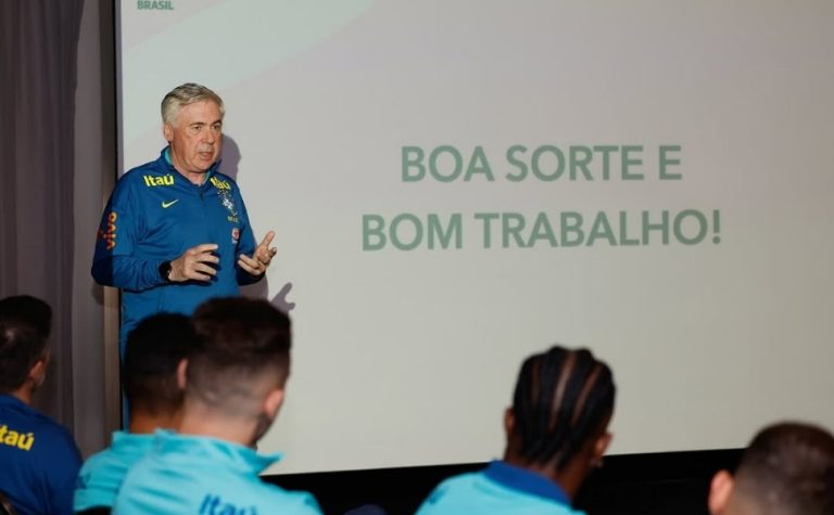 Como foi e o que disse Ancelotti na primeira reunião com os jogadores