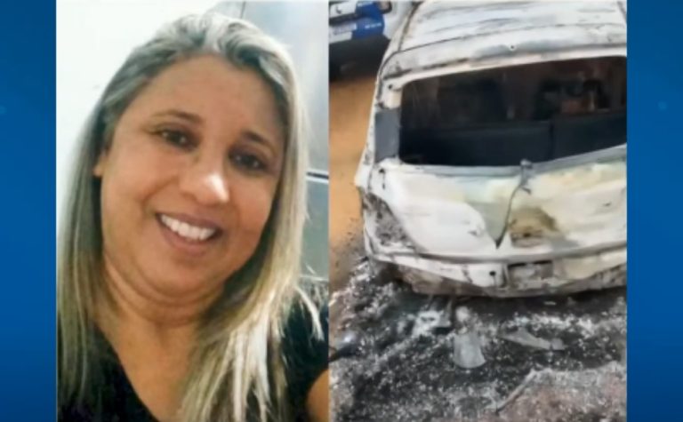 Dois presos por morte de mulher incendiada em Jaguaré