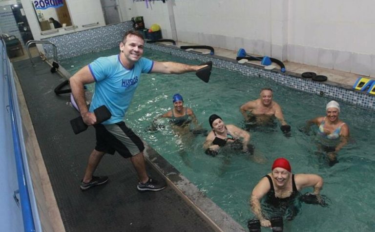 Hidroginástica, a aliada no combate à hipertensão